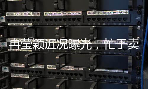 冉瑩穎近況曝光，忙于賣包還債