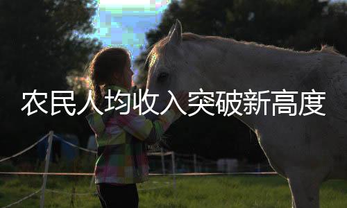 農(nóng)民人均收入突破新高度，揭秘鄉(xiāng)村振興背后的故事