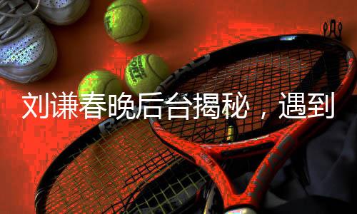 劉謙春晚后臺(tái)揭秘，遇到機(jī)器人碰瓷事件全程回顧