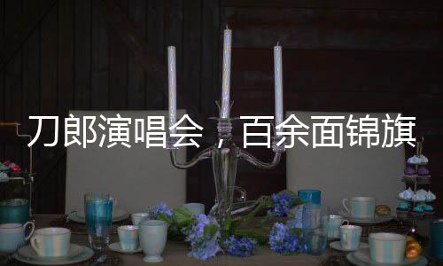 刀郎演唱會，百余面錦旗映照盛況，熱情應(yīng)援排面拉滿