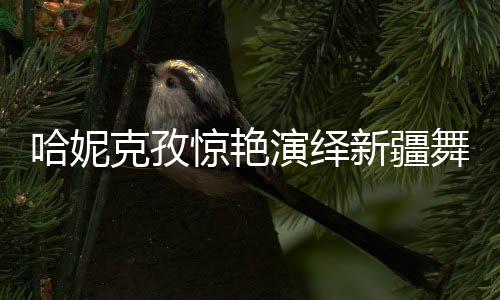 哈妮克孜驚艷演繹新疆舞，舞韻傳承顯魅力