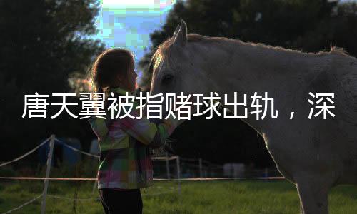 唐天翼被指賭球出軌，深度解讀事件內(nèi)幕