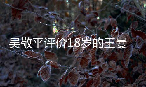 吳敬平評價18歲的王曼昱，潛力股閃耀乒壇的未來之星