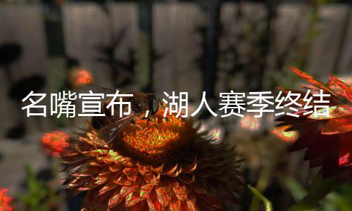 名嘴宣布，湖人賽季終結(jié)，未來之路仍充滿挑戰(zhàn)