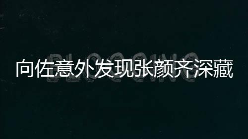 向佐意外發(fā)現(xiàn)張顏齊深藏不露，一次未識(shí)藝人身份的驚艷邂逅