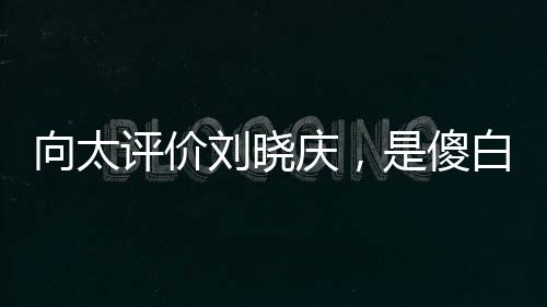 向太評(píng)價(jià)劉曉慶，是傻白甜還是真實(shí)坦然？