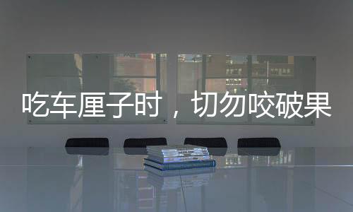 吃車?yán)遄訒r(shí)，切勿咬破果核——安全食用指南