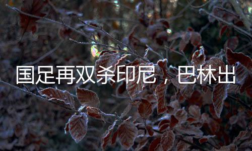 國(guó)足再雙殺印尼，巴林出線機(jī)會(huì)大增