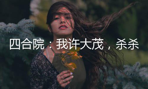 四合院：我許大茂，殺殺殺殺殺