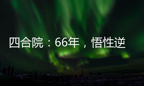 四合院：66年，悟性逆天我無敵