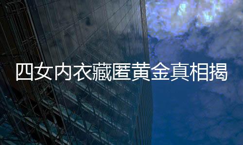 四女內(nèi)衣藏匿黃金真相揭秘，驚天隱秘揭秘的背后