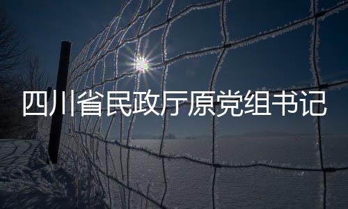 四川省民政廳原黨組書記、廳長益西達(dá)瓦接受審查調(diào)查