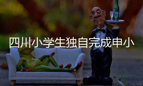 四川小學(xué)生獨(dú)自完成申小豹墻繪，展現(xiàn)創(chuàng)意與藝術(shù)天賦
