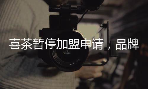 喜茶暫停加盟申請，品牌發(fā)展戰(zhàn)略調(diào)整，引領(lǐng)茶飲行業(yè)新篇章