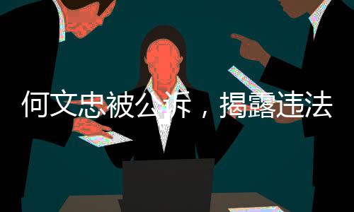 何文忠被公訴，揭露違法行為的決心與過程