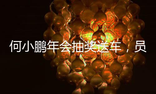 何小鵬年會抽獎(jiǎng)送車，員工喜獲福利