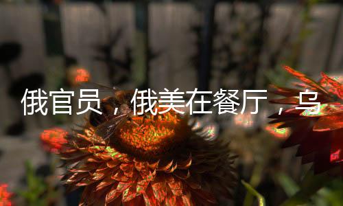 俄官員，俄美在餐廳，烏歐都在菜單上——全球大國關(guān)系的微妙觀察