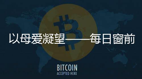 以母愛凝望——每日窗前，母親的堅守與深情