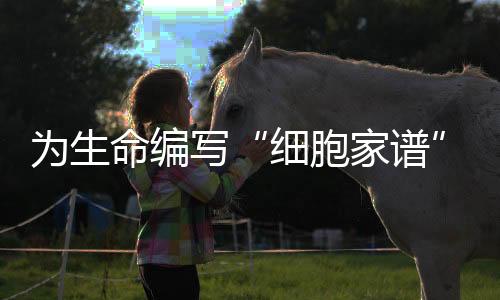 為生命編寫“細胞家譜” 人類細胞譜系大科學研究設施啟動建設