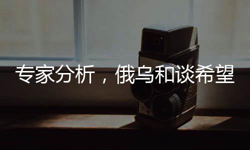 專家分析，俄烏和談希望依然渺茫