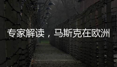 專家解讀，馬斯克在歐洲遭遇全面反擊