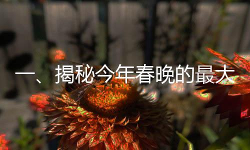 一、揭秘今年春晚的最大笑點(diǎn)，機(jī)器人退場(chǎng)