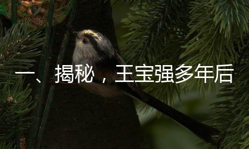 一、揭秘，王寶強多年后再拍劇壓力巨大，真情流露背后藏有多少故事？