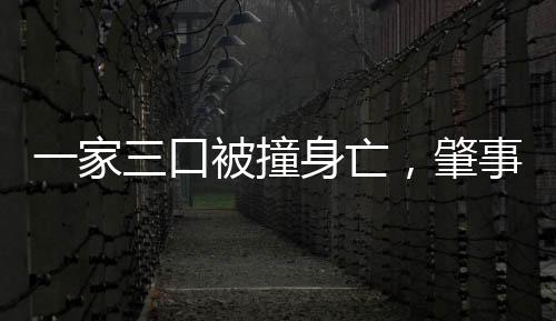 一家三口被撞身亡，肇事方提出養(yǎng)老贖罪