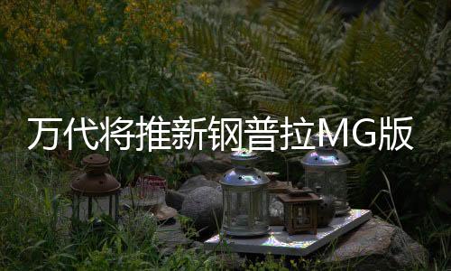 萬代將推新鋼普拉MG版F80 F90高達(dá)的量產(chǎn)原型機(jī)