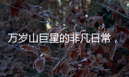 萬歲山巨星的非凡日常，演員睡巨無霸大床，穿超大鞋碼揭秘