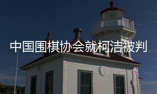 中國圍棋協(xié)會就柯潔被判負(fù)事件作出回應(yīng)