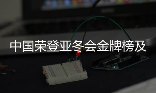 中國榮登亞冬會金牌榜及獎牌榜首位，展現體育強國風采