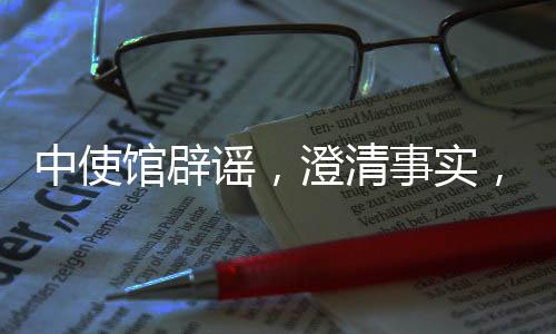 中使館辟謠，澄清事實(shí)，維護(hù)公正