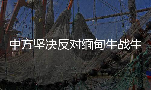 中方堅決反對緬甸生戰(zhàn)生亂，呼吁和平穩(wěn)定與共同發(fā)展