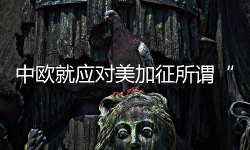 中歐就應(yīng)對(duì)美加征所謂“對(duì)等關(guān)稅”交換意見