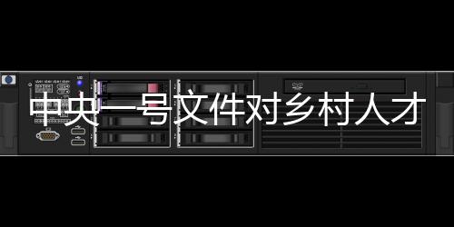 中央一號文件對鄉(xiāng)村人才部署的全面解讀