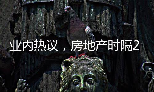 業(yè)內(nèi)熱議，房地產(chǎn)時(shí)隔22年再度被列為消費(fèi)領(lǐng)域重點(diǎn)