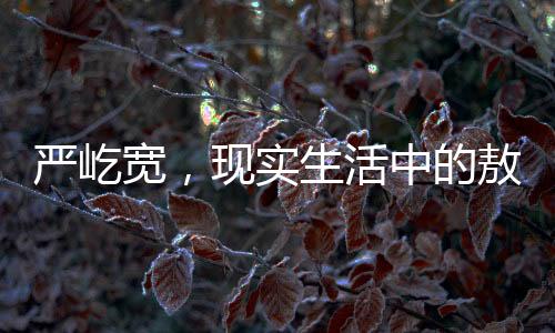 嚴屹寬，現(xiàn)實生活中的敖光形象