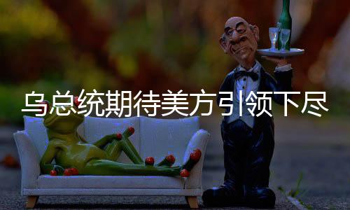 烏總統(tǒng)期待美方引領(lǐng)下盡快啟動(dòng)和平談判
