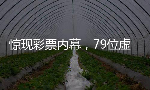驚現(xiàn)彩票內(nèi)幕，79位虛構(gòu)人物命名獲獎(jiǎng)引發(fā)輿論熱潮