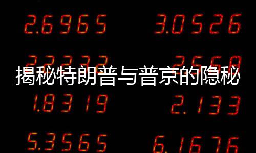 揭秘特朗普與普京的隱秘對話，兩位領(lǐng)袖的熱議話題幕后解讀