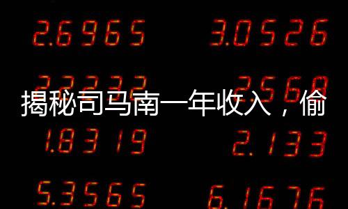 揭秘司馬南一年收入，偷稅背后的真相究竟如何？