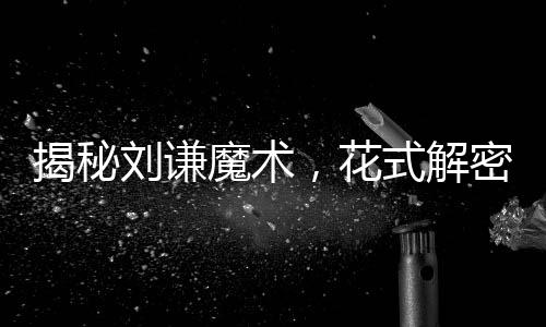 揭秘劉謙魔術(shù)，花式解密的奇幻之旅