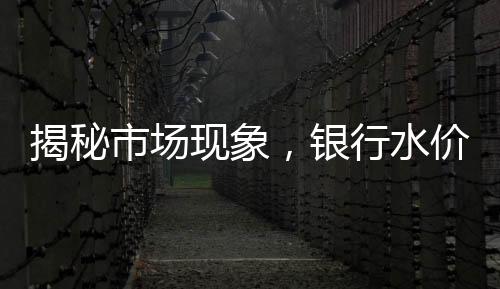 揭秘市場現(xiàn)象，銀行水價格及銷售渠道探討——以某品牌為例