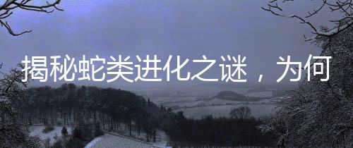 揭秘蛇類進(jìn)化之謎，為何四肢逐漸消失？
