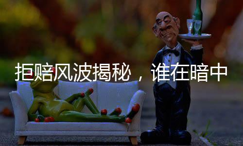 拒賠風波揭秘，誰在暗中抬高理賠門檻？