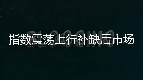 指數(shù)震蕩上行補缺后市場情緒分化加劇