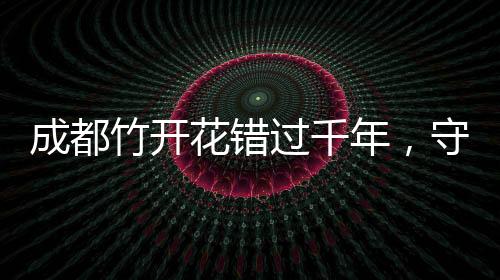 成都竹開花錯過千年，守望歲月的啟示再度傳承。追尋時光之謎的見證者。自千百年前開始，一種美麗的景象已在世人傳頌，那便是成都竹子的開花盛景。如今，這個珍貴的時刻再度來臨，但錯過這次等待或許就要再等上漫長的六十年。這不僅僅是一場自然奇觀，更是關(guān)于人與自然和諧共生的深刻寓言。下面讓我們一起走進(jìn)這個充滿故事與等待的世界。