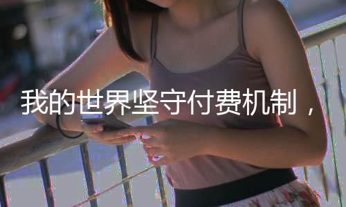 我的世界堅守付費(fèi)機(jī)制，持續(xù)為用戶創(chuàng)造價值