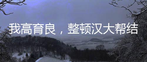 我高育良，整頓漢大幫結(jié)算漢東